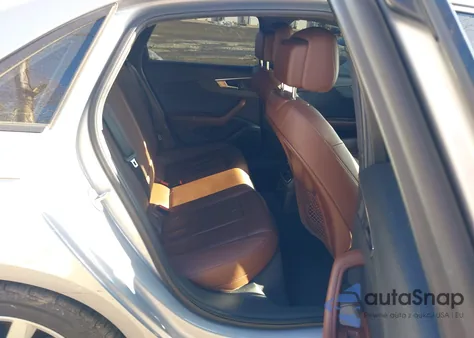 2017 Audi A4 2.0T Ultra Premium z USA, uszkodzony, nr VIN WAUGMAF43HA149802